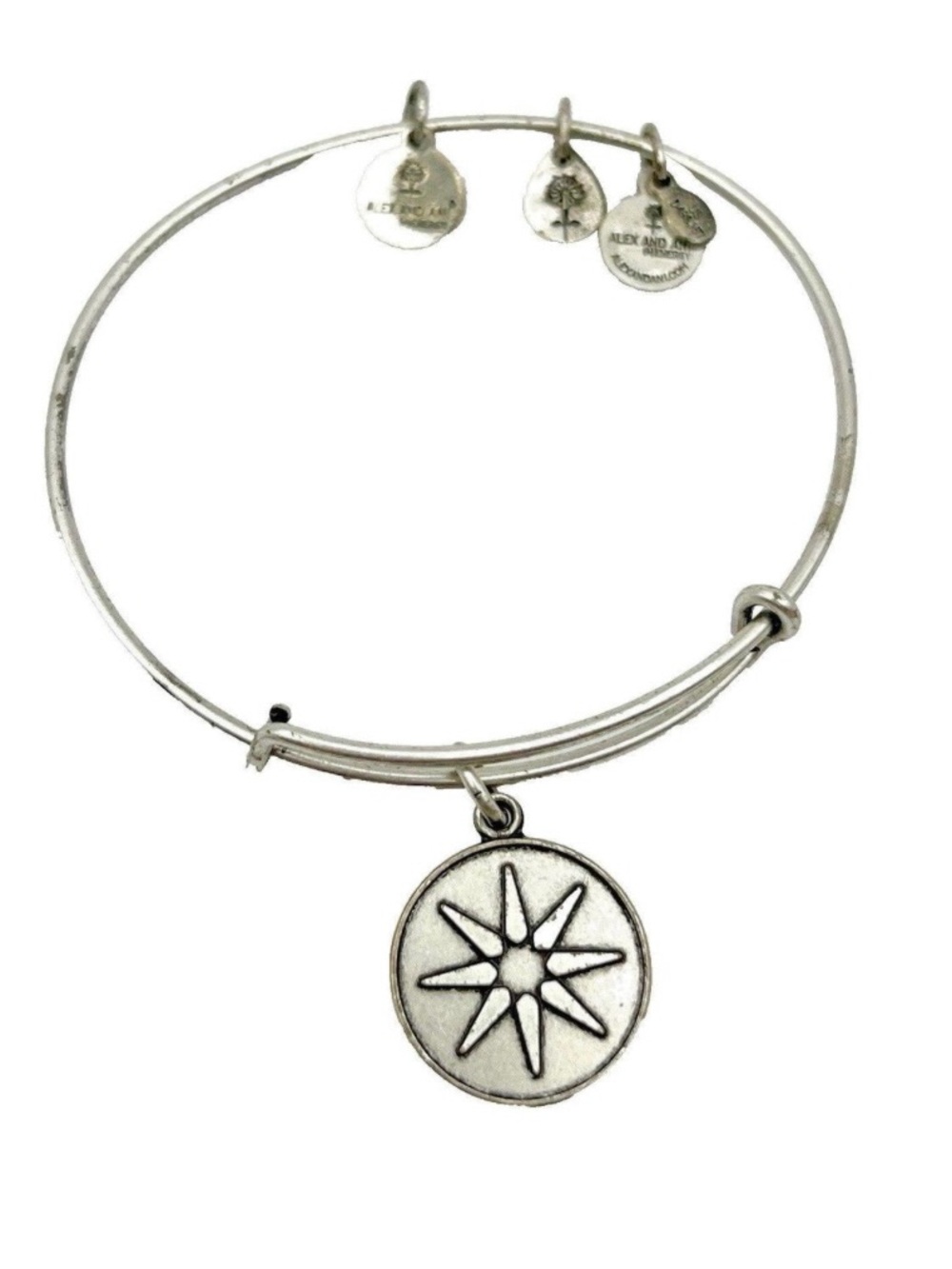 Alex and Ani Star of Venus Bracelet - Silver